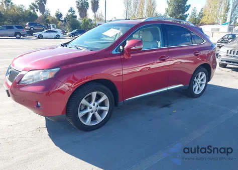 2012 Lexus Rx 350 из США, поврежденный, VIN 2T2BK1BA1CC126050